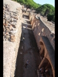 03899 ostia - regio i - insula iv - domus di giove e ganimede (i,iv,2) - blick von der dachterasse in die via di diana ri osten.jpg